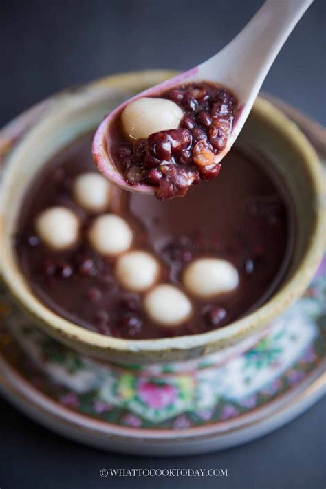 hong dou tang soup.